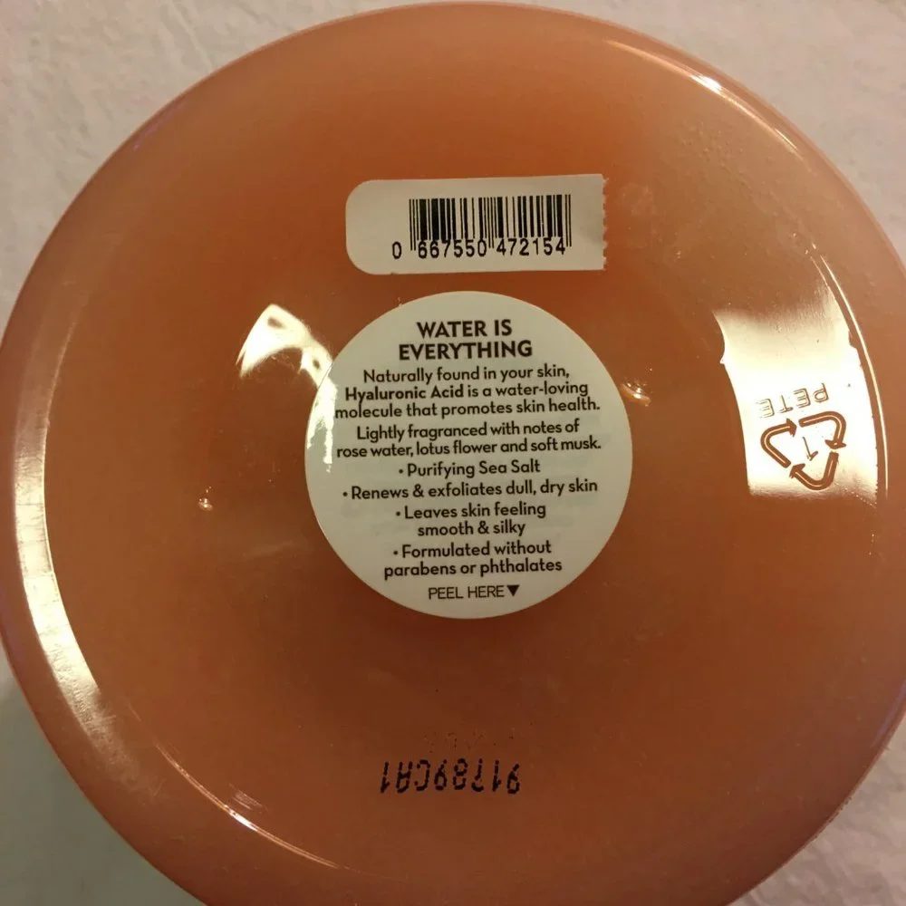 BATH & BODY WORKS ROSE WATER MINERAL BODY POLISH